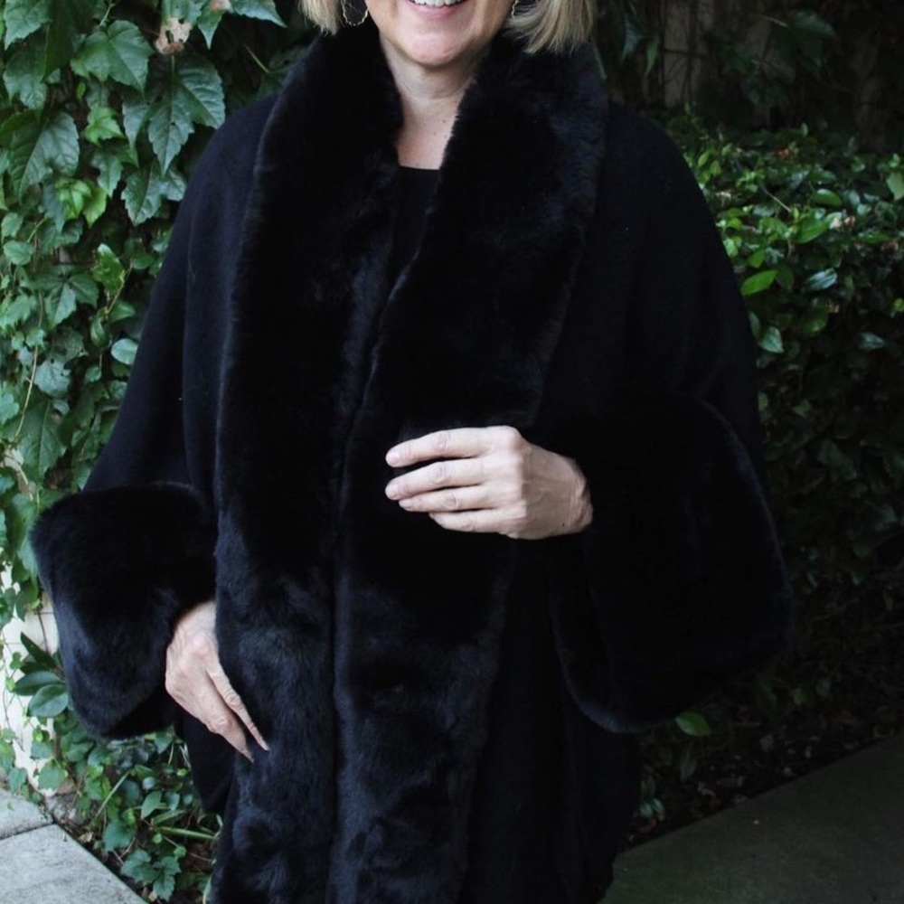 Black Jane and Jean Fur coat.